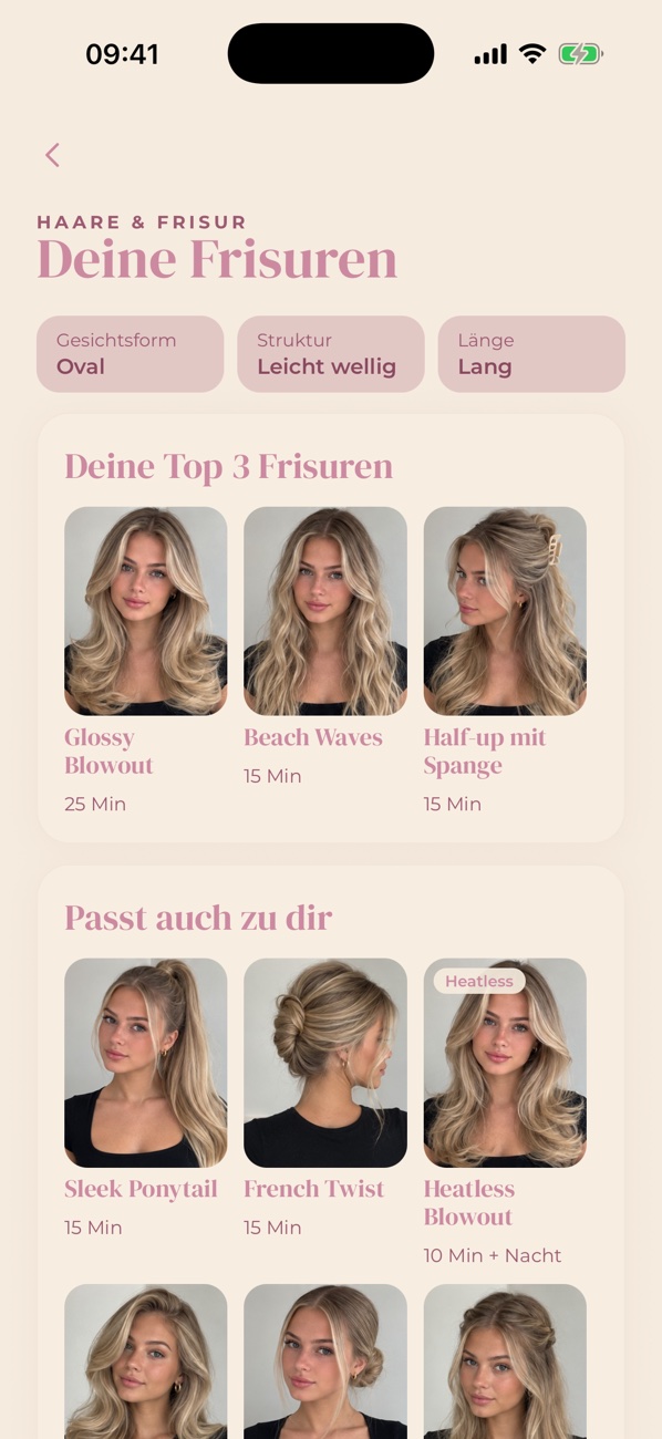 Screen Frisuren